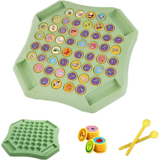 Jogo de Memória Flip, Jogo de Memória Flip Chess, Xadrez da Memória com Cartas, Jogo de Tabuleiro Flip com 54 Peças de F