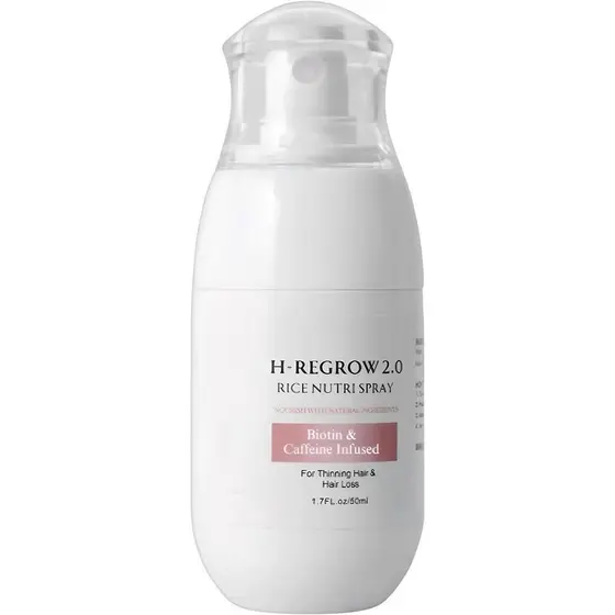 Spray para Engrossar o Cabelo - 50ml, fórmula volumizante não oleosa, produto suave para cuidado do couro cabeludo, adeq
