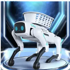 Máquina Inteligente Cão Voz Diálogo AI Robô Telefone Controle Remoto Programação Cantando De Dança Crianças Brinquedos