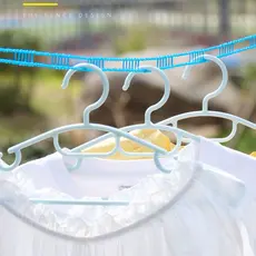 Corda Varal 5 Metros De Nylon Para Estender Secar Roupas Lençol Multiuso