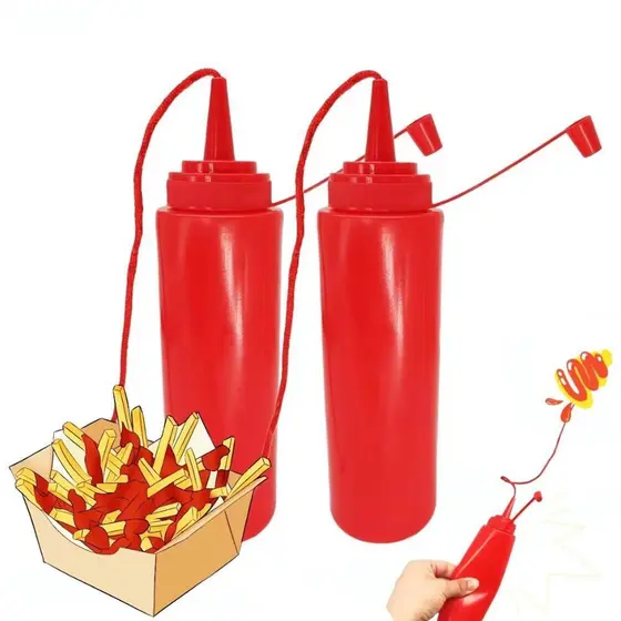 Ketchup Brincadeira Brinquedos Spoof Descompressão Ventilação Assustar Adereços Molho Artefato W7l8