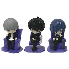 1 Pçs 8cm Anime Persona Figura Narukami Yū Amamiya Ren Yūki Makoto Sentar Sofá Família Real Q Versão PVC Figuras De Ação