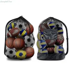 Malha Do Saco Da Bola Dos Esportes De SHENGDA , Durável Extra Grande De Futebol Basquete , Amplamente Aplicável