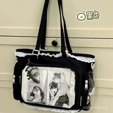 Ballet Menina Grande Apetite Itabag Japonês De Duas Dimensões Ombro Único Crossbody Saco Presente Para Amigos Bolsa Femi