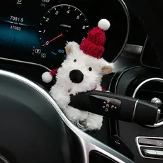 [lovego] Boneca De Pelúcia Para Carro , Limpador De Interruptor De Sinal De Mudança , Decoração , Luz De Direção , Ornam