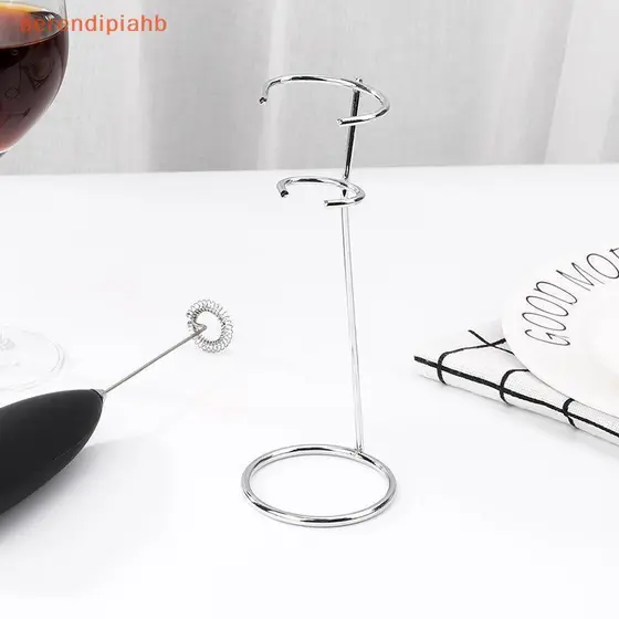 [serendipiahb] 1 Pc Misturador De Cozinha Stands Versátil Batedor De Ovos De Aço Inoxidável Descansa Braets De Prata