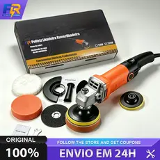 Politriz e Lixadeira Angular 1150W 125MM Profissional Automotiva Com Kit