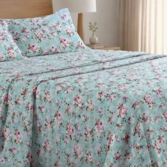 Lençol Queen Avulso Estampado 2,20x2,50 – Toque Macio e Alta Qualidade