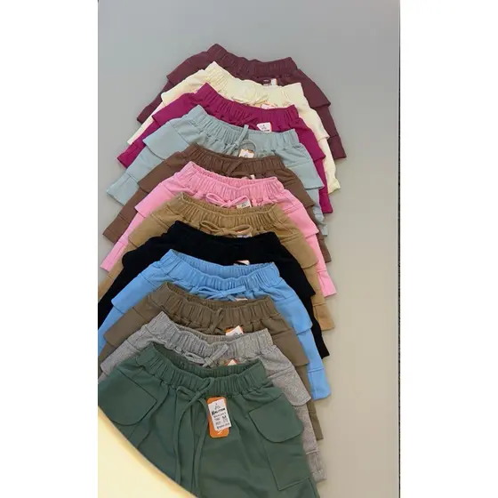 Short Moletom Premium Feminino Estilo Cargo Confortável e Elegante