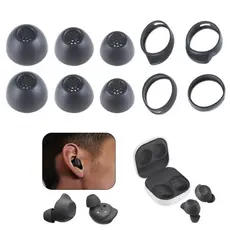 MR Silicone Earbuds Covers Eartips Wing Tips Para Buds FE Fone De Ouvido