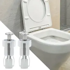 Parafusos De Assento De Vaso Sanitário , Conjunto De hardware Para Reparo De Banheiro , 2 Peças , Suporte De Aperto Mont