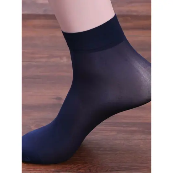 Meias brancas masculinas verão fino meados de tubo Ultra-fino gelo seda par meias verão meias masculinas mod