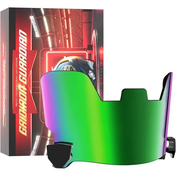 Helmet Visor for Helmets, Impact-Resistant Eye Protection for Youth & Adult Players