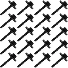 20PCS Fender Liner Screws, Bumper Cover Splash Shield Fender Liner Bolt, Car Bolts Replace OEM# 11570498, Compatible wit