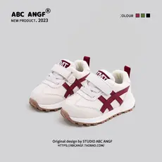 ABC ANGF Site Oficial Sapatos Funcionais para Bebês 2026 Primavera Outono Sola Macia Antiderrapante Sapatos para Criança