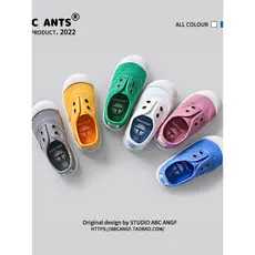 ABC ANGF Site Oficial 2026 Primavera Outono Crianças Sapatos de Lona Jardim de Infância Bebê Sapatos de Pano Meninos Men