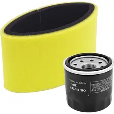 Filtro de Ar 11013-0021 e Kit de Filtro de Óleo Compatível com Kawasaki KVF650 KVF750 Brute Force 650 750 EPS/Hardwood G