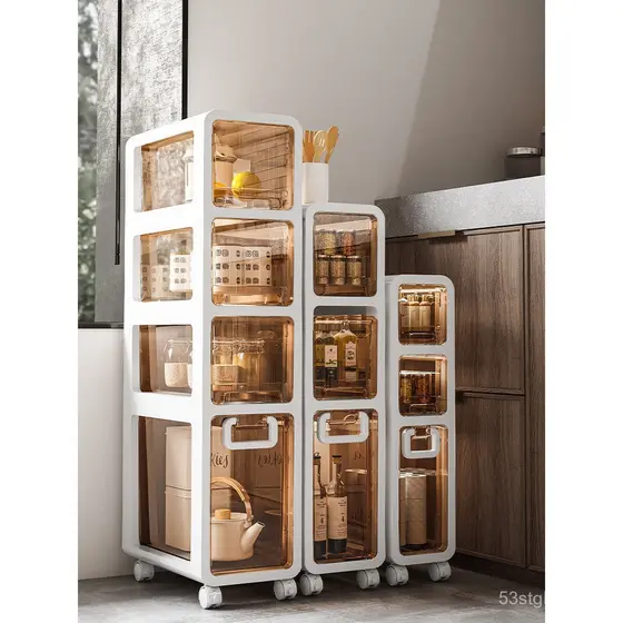 Armário de armazenamento para frestas de cozinha, armário estreito tipo gaveta para geladeira, armário lateral para banh