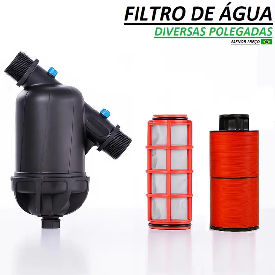 Filtro De Água Tela Inox Irrigação Diversas Polegadas Jet Drop 1 , 2, 3/4, 1-1/2 Polegadas - Oferta