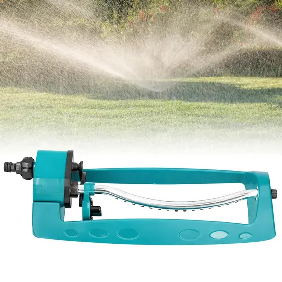 Aspersor Irrigador Oscilante Automático 15 Jatos Forte de Jardim Gramado Plantas Irrigação - Oferta