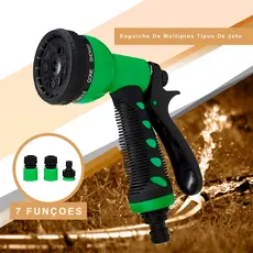 Esguicho Para Mangueira de Jardim 7 Jatos Bico Pressão - Oferta