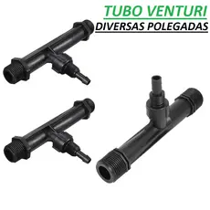 Tubo Venturi Diversas Polegadas Irrigação Jardim Injetor Fertilizante 1 - 1/2 / 1-1/2