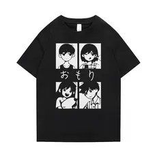 Camiseta Basica Camisa Omori Personagens Fofo Cat Carton Game Unissex