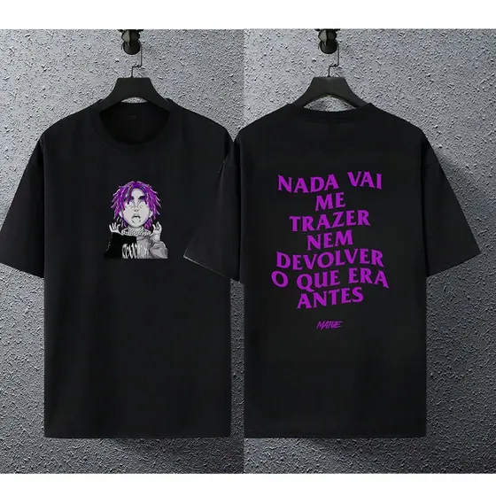 Camiseta Unissex Oversized Plus Size Feminina Masculina Basica Slim Trap Matue Frase Confortavel Premium   30.1