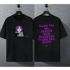 Camiseta Unissex Oversized Plus Size Feminina Masculina Basica Slim Trap Matue Frase Confortavel Premium 30.1