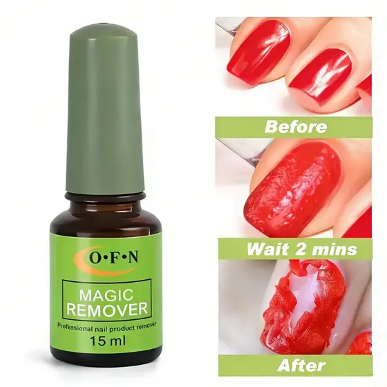 Magic remover O.F.N 15ml removedor de esmalte em gel acrigel