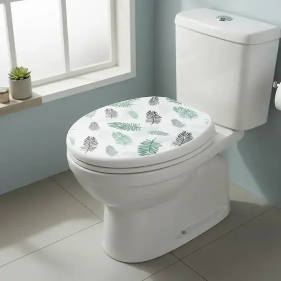 Assento Sanitário Almofadado Estampado Sortido