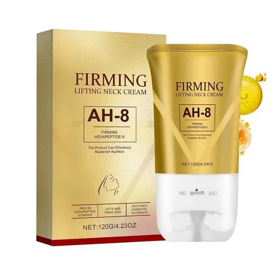 Creme Firmador e Lifting para Pescoço para Pele Flácida, Hidratante para a Pele AH8, Creme Hidratante Firmador e Lifting