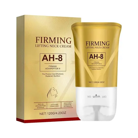Creme para Pescoço Ah8 para Firmar e Tonificar a Pele Flácida, Hidratante e Suavizante, com Lifting e Tonificante