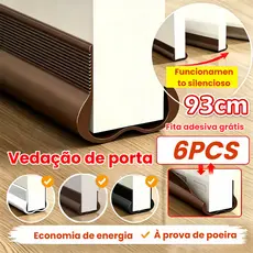 Vedação De Fundo De Porta Flexível De PVC– Anti Água/Inseto/Poeira