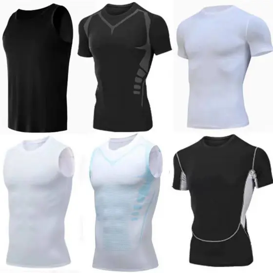Roupas de Fitness terno esportivo masculino verão correndo roupas de secagem rápida manhã correndo basquete sala equipam
