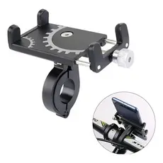 Suporte Para Celular GPS Bike Bicicleta E Moto Em Aluminio