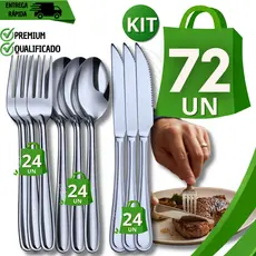 Talher De Aço Inox Garfos Colheres Facas Mesa Para Buffet Restaurante Lanchonete Cozinha Qualidades Utensílios