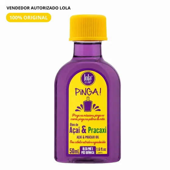 Pinga Oleo de Açai e Pracaxi Lola Cosmetics 50ml