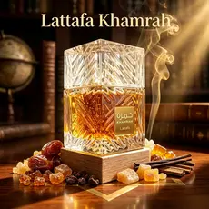 Perfume Árabe Lattafa Khamrah 100ml Eau De Parfum Original Com Selo Presente para Namorado