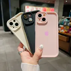 Capa de Celular luxo antiderrapante  para capinha iPhone 13 14 8 7 capinhas iphone X XR XS 12 11 16 15 Pro Max Plus