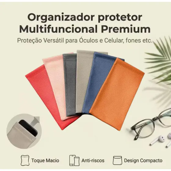 Kit 10 Bolsa De Leitura De Óculos De Sol Em  Suede Macio Unisex Eyewear Storage Bags Acessórios Novo