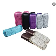 Estojo Caixa Cases Para Oculos De Grau Com Ziper Diversas  Coloridas BR Nova