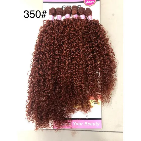 kit com 5 pacotes cabelo Tela BELEZURA bio orgânico cacheado com 6 telas 300 gramas Fibra Importada
