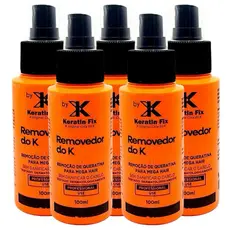 Removedores De Cola Queratina Do K 100ml Fio a Fio Não Danifica O Cabelo KeratinFix