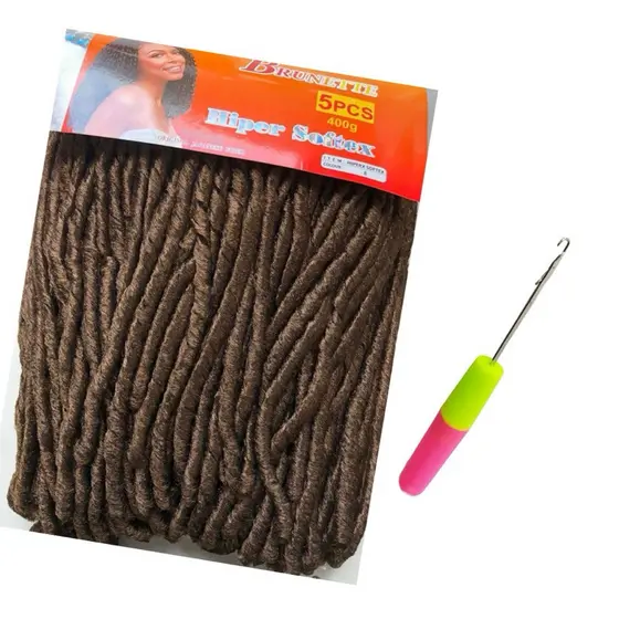 Cabelo Nina Hiper Softex Pacotão 360gr 5x1 cor 8