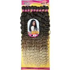 Cabelo Cacheado Maya - Bio Orgânico 320g 75cm 9 telas