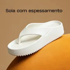 Chinelo de Dedo Nuvem Unissex em EVA – Leve, Confortável e Ideal para Praia e Dia a Dia