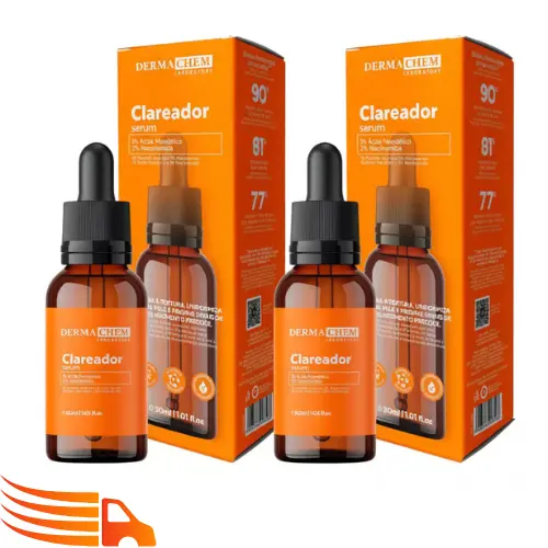 Kit com 2 Serum Clareador de Manchas Dermachem