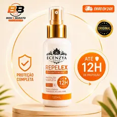 Repelente de Insetos Ecenzya Gold 12h Proteção Completa 120ml