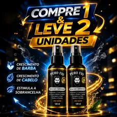 Kit 2 X Pro Barber MinoxDNACapilar Spray 120ml Crescimento Barba Cabelo Rápido Envio Imediato